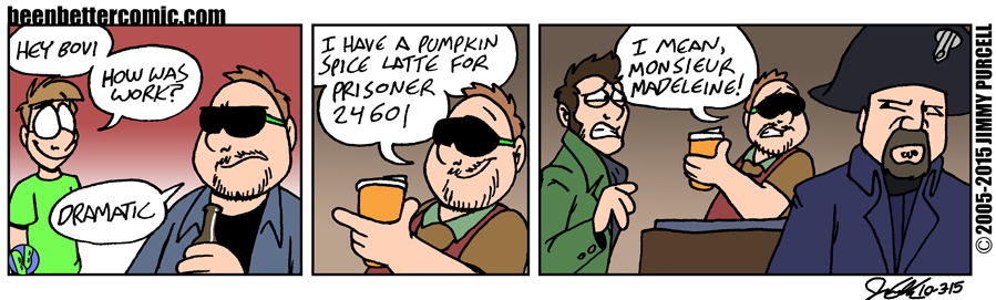 Dramatic Coffee Drinker