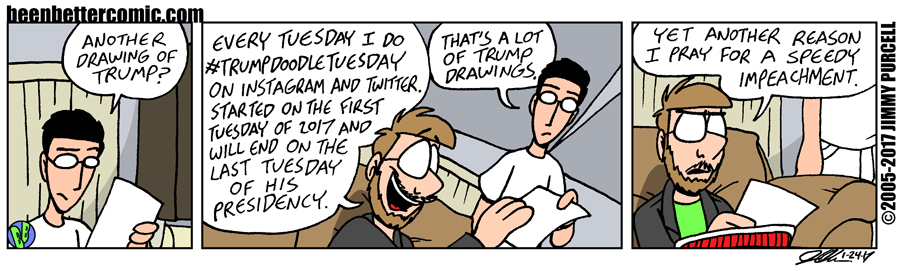 Trump Doodle Tuesdays