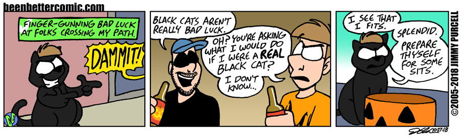 Black Cat Thoughts