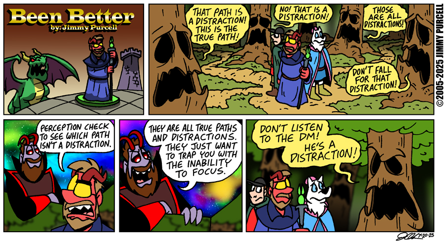 Everything Is A Distraction